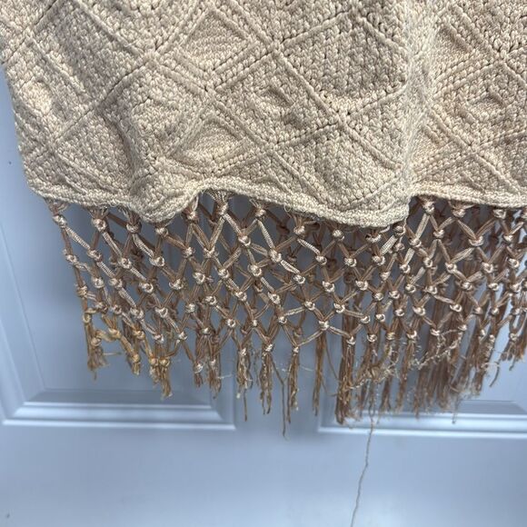 House of Harlow 1960 Tan Long Sleeve Bodycon Dress - Knit Dress - Medium - NWT - Picture 5 of 5